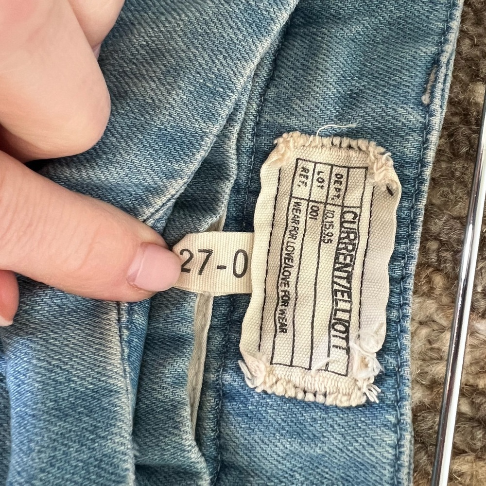 Current/Elliott High Rise Neat Trouser - Picture 8 of 8